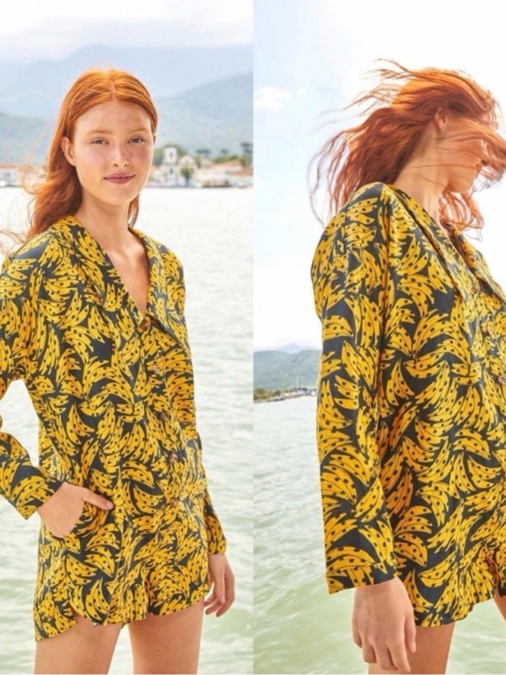 Farm Rio Banana Romper